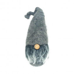Гномик серый размер h-15см арт 52140