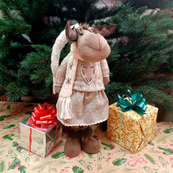 Олень размер 14*10*40см арт 50831