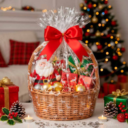 Пленка в рулоне с рисунком Северные олени белые размер 70см*10м