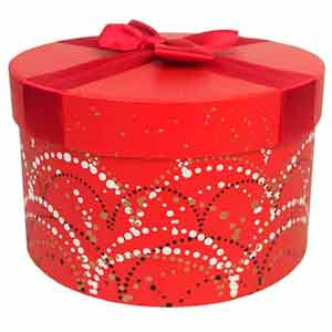 Коробки круглые, цилиндр, сердце